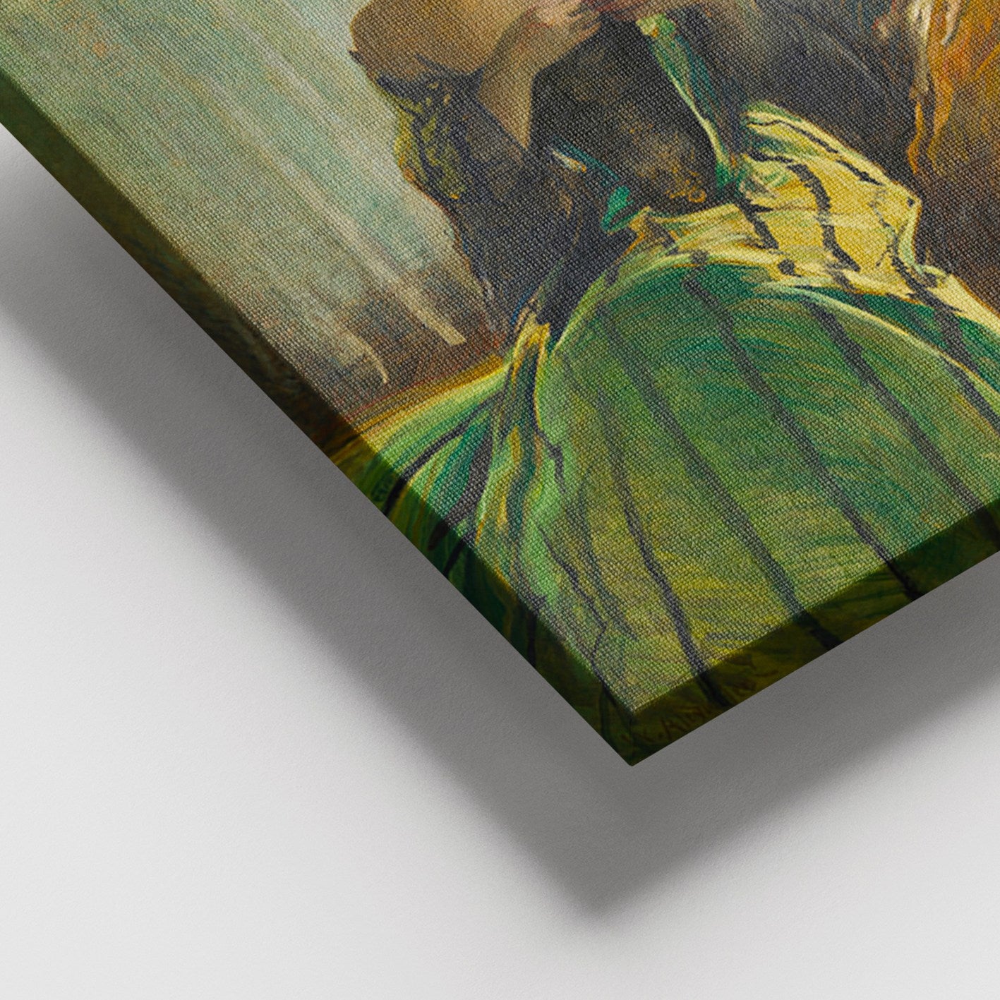 Quadro em Tela Decorativo Multicolor 100x140 cm – 100% Canvas, Moldura de Madeira 3–4 cm