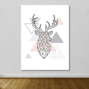 Quadro em Tela Decorativa Multicolor, 100 x 140 cm, 100% Canvas, Moldura de Madeira 3–4 cm