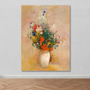 Quadro em Tela Multicor 100x140 cm com Moldura de Madeira – DEV02610100140