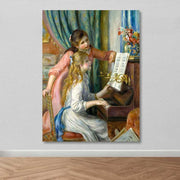 Quadro em Tela Decorativa Multicolor 100x140 cm com Moldura de Madeira (3–4 cm)