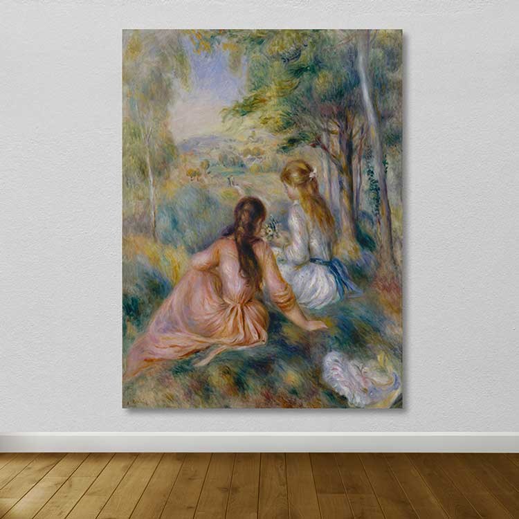 Quadro Decorativo em Tela Multicolor 100% Canvas com Moldura de Madeira 3–4 cm — 100 x 140 cm