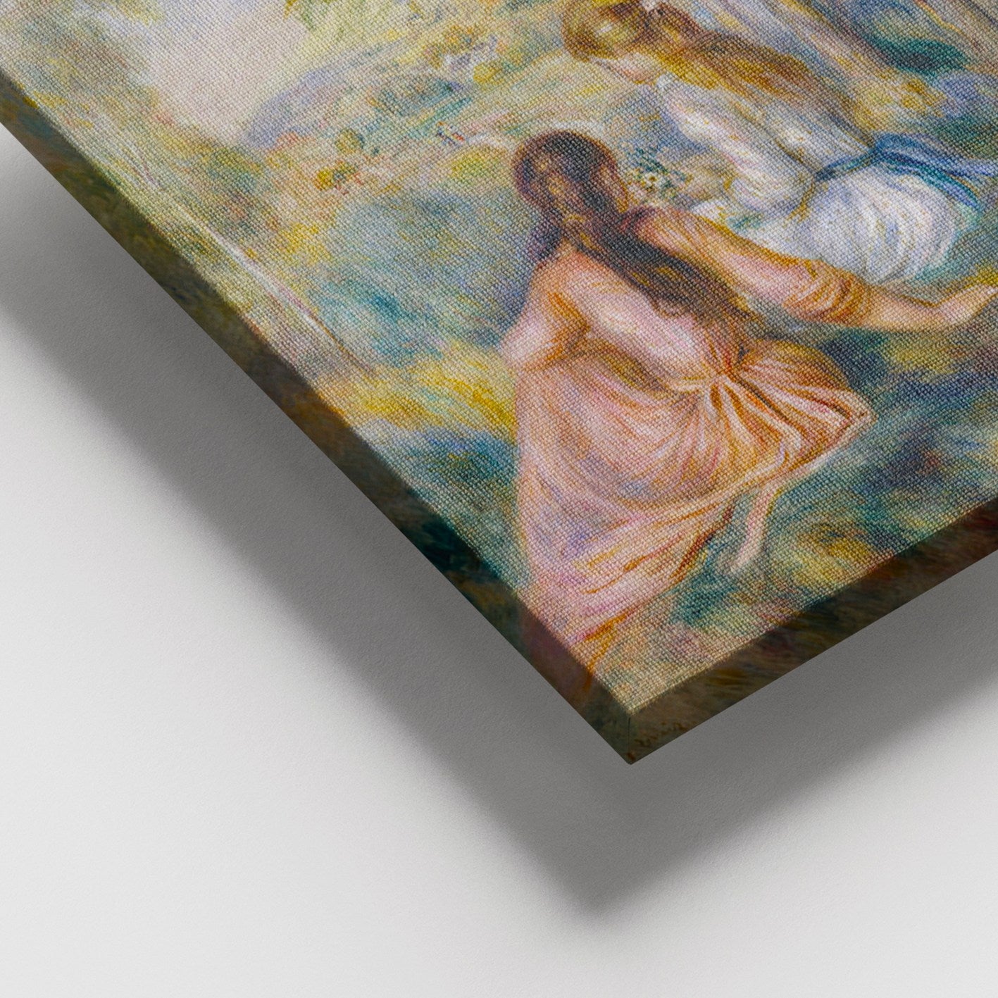 Quadro Decorativo em Tela Multicolor 100% Canvas com Moldura de Madeira 3–4 cm — 100 x 140 cm