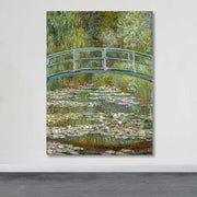 Quadro em Tela Decorativa Multicolor 100x140 cm com Moldura de Madeira (Esp. 3–4 cm) – 100% Canvas