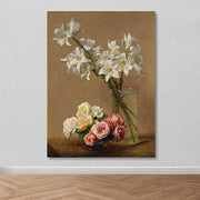 Quadro em Tela Decorativo Multicolor 100x140 cm com Moldura de Madeira (Espessura 3–4 cm) – 100% Canvas