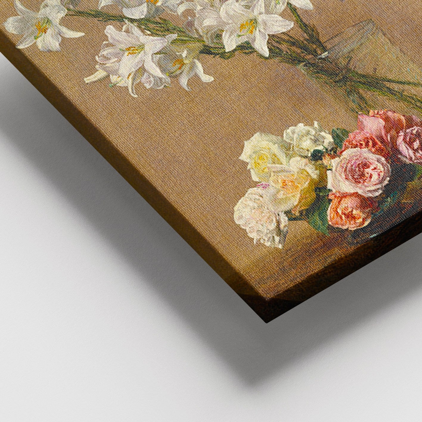 Quadro em Tela Decorativo Multicolor 100x140 cm com Moldura de Madeira (Espessura 3–4 cm) – 100% Canvas