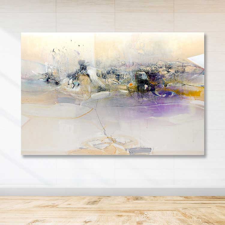 DEV02619100140 Quadro em Tela 100% Canvas Multicolor 100x140 cm com Moldura de Madeira (3–4 cm)