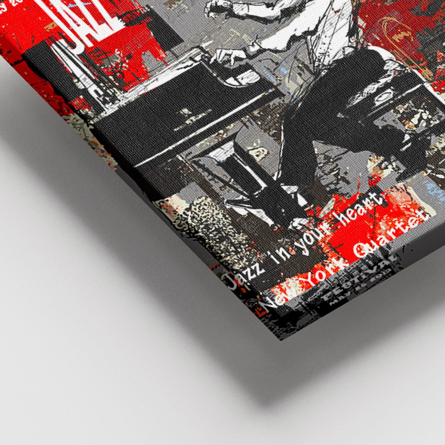 Quadro em Tela Decorativo Multicolor 100x140 cm, 100% Tela, Moldura 100% Madeira (3-4 cm)