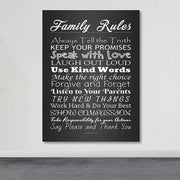 Quadro em Tela Decorativo Multicolor 100x140 cm com Moldura de Madeira (3–4 cm)