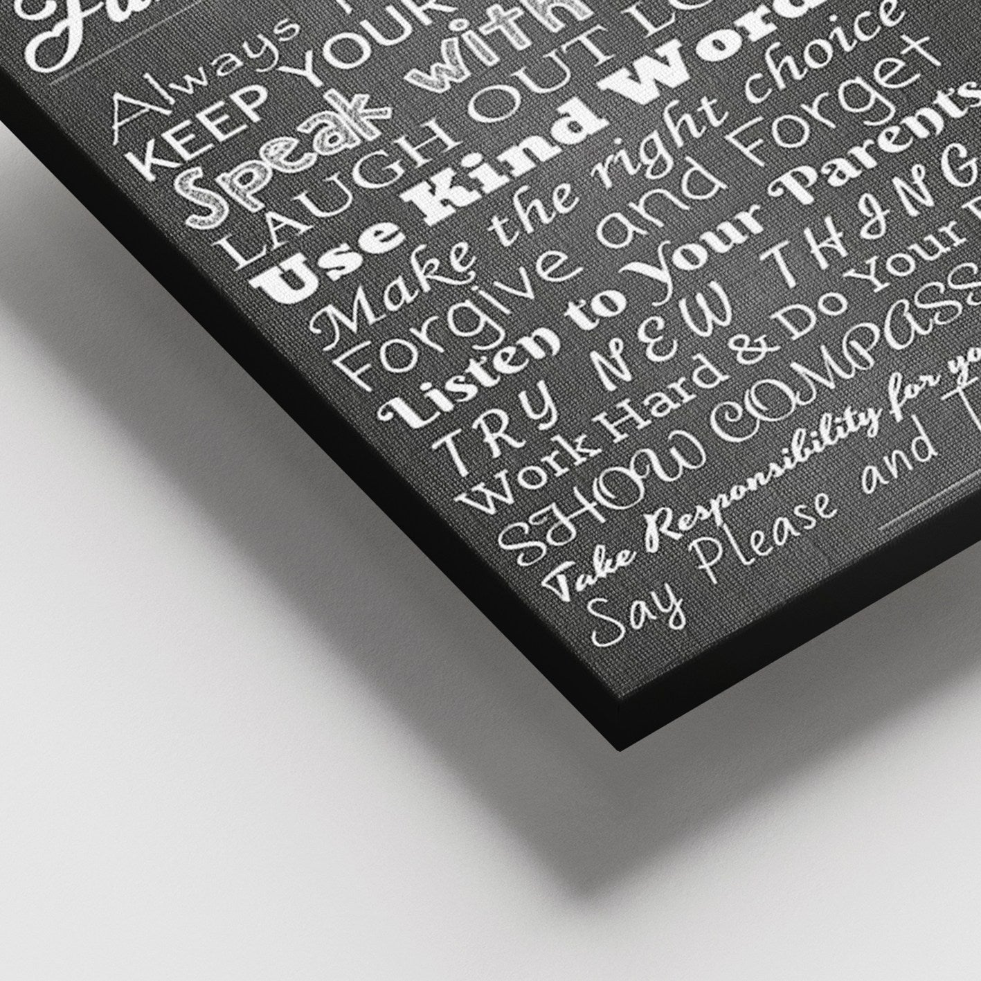 Quadro em Tela Decorativo Multicolor 100x140 cm com Moldura de Madeira (3–4 cm)