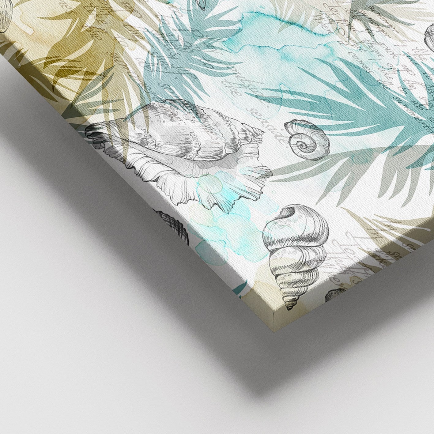 Quadro em Tela Decorativo Multicolor 100x140 cm com Moldura de Madeira (3–4 cm) – 100% Canvas