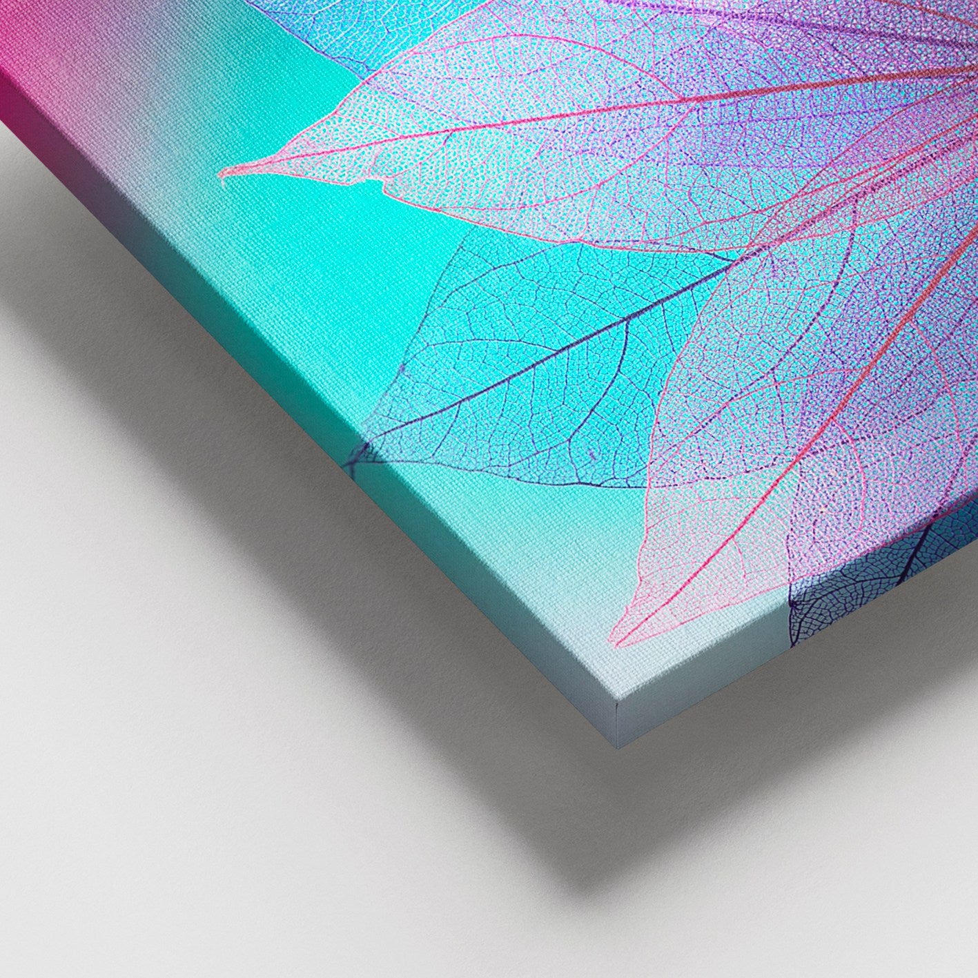 Quadro em Tela Decorativa Multicolor 100x140 cm, Tela 100% com Moldura de Madeira (3–4 cm)