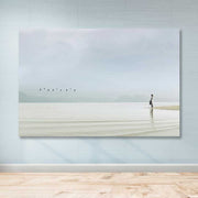 Quadro em Tela Decorativa Multicolor 100x140 cm | 100% Tela, Moldura de Madeira (3-4 cm)