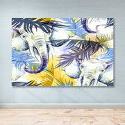 Quadro em Tela 100% Canvas Multicolor 100x140 cm com Moldura 100% Madeira (3–4 cm)