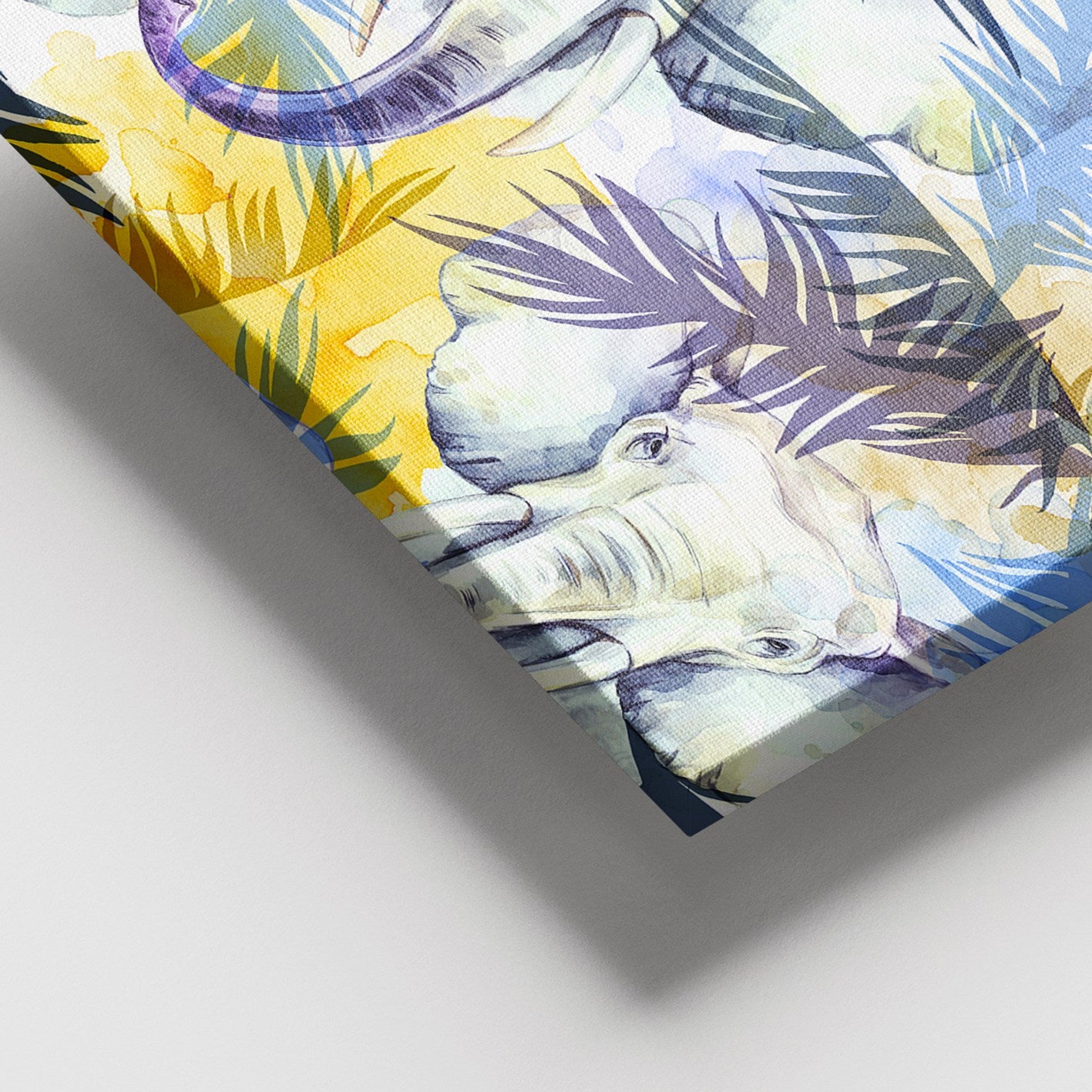 Quadro em Tela 100% Canvas Multicolor 100x140 cm com Moldura 100% Madeira (3–4 cm)