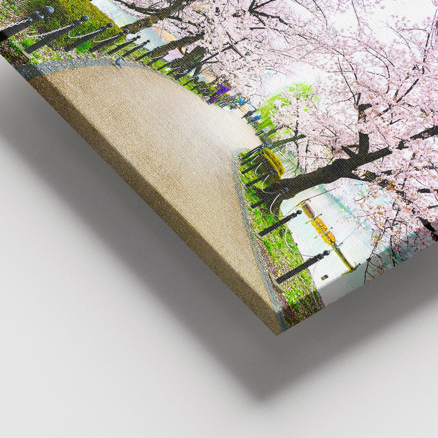 Tela Decorativa Multicolor 100x140 cm com Moldura de Madeira (3–4 cm)