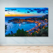 Quadro em Tela Canvas Multicolor com Moldura de Madeira (3–4 cm) – 100 x 140 cm
