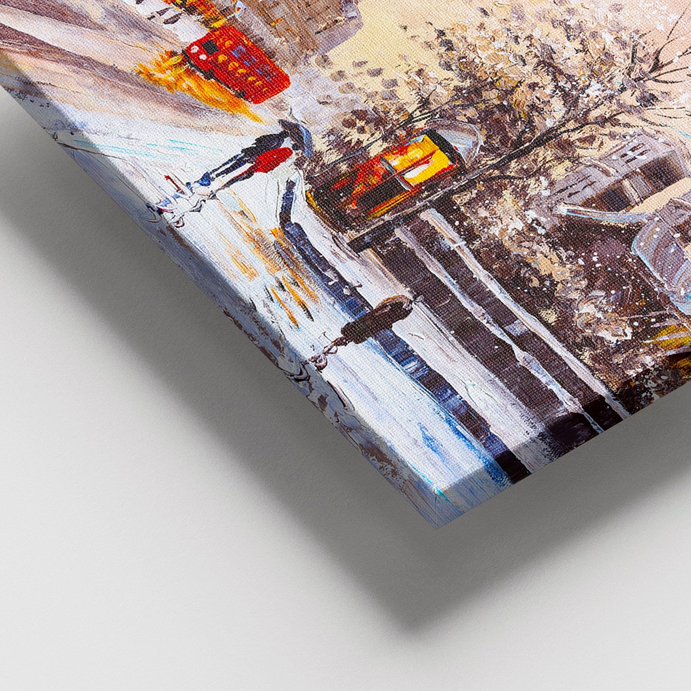 Tela Decorativa Multicolor 100x140 cm com Moldura em Madeira (100% Tela, Esp. 3–4 cm) – Ref. 205DNT1636 / DEV02646100140