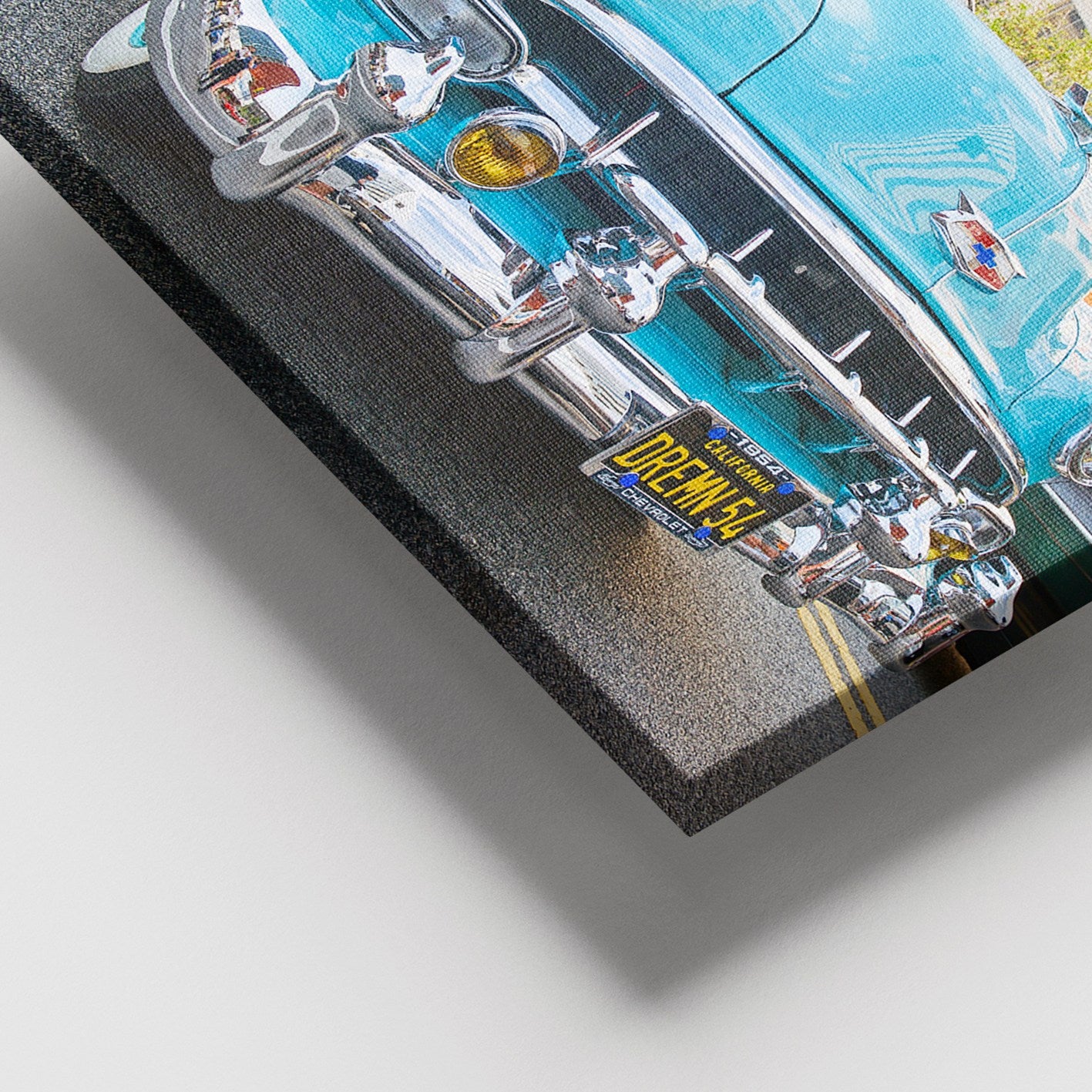 Tela Decorativa Multicolor 100x140 cm | 100% Canvas com Moldura de Madeira (3–4 cm)