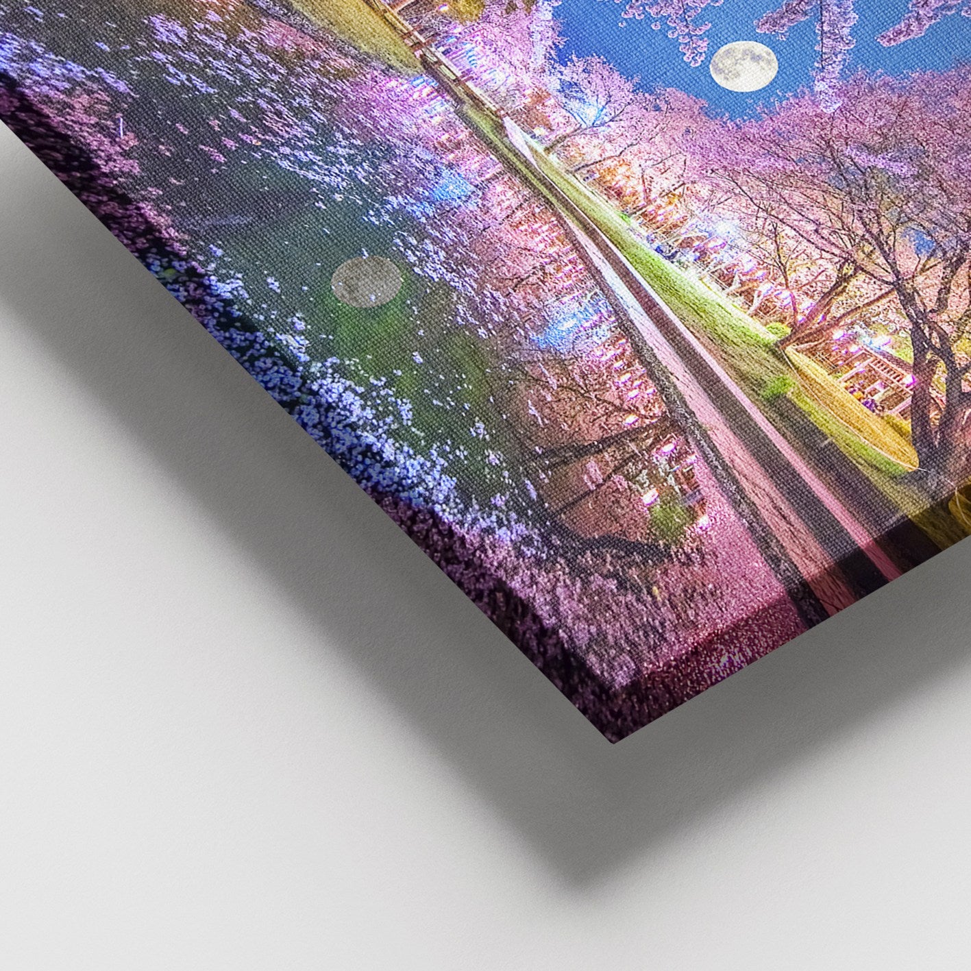 Tela Decorativa em Canvas 100% Multicolor 100x140 cm com Moldura de Madeira (3–4 cm)