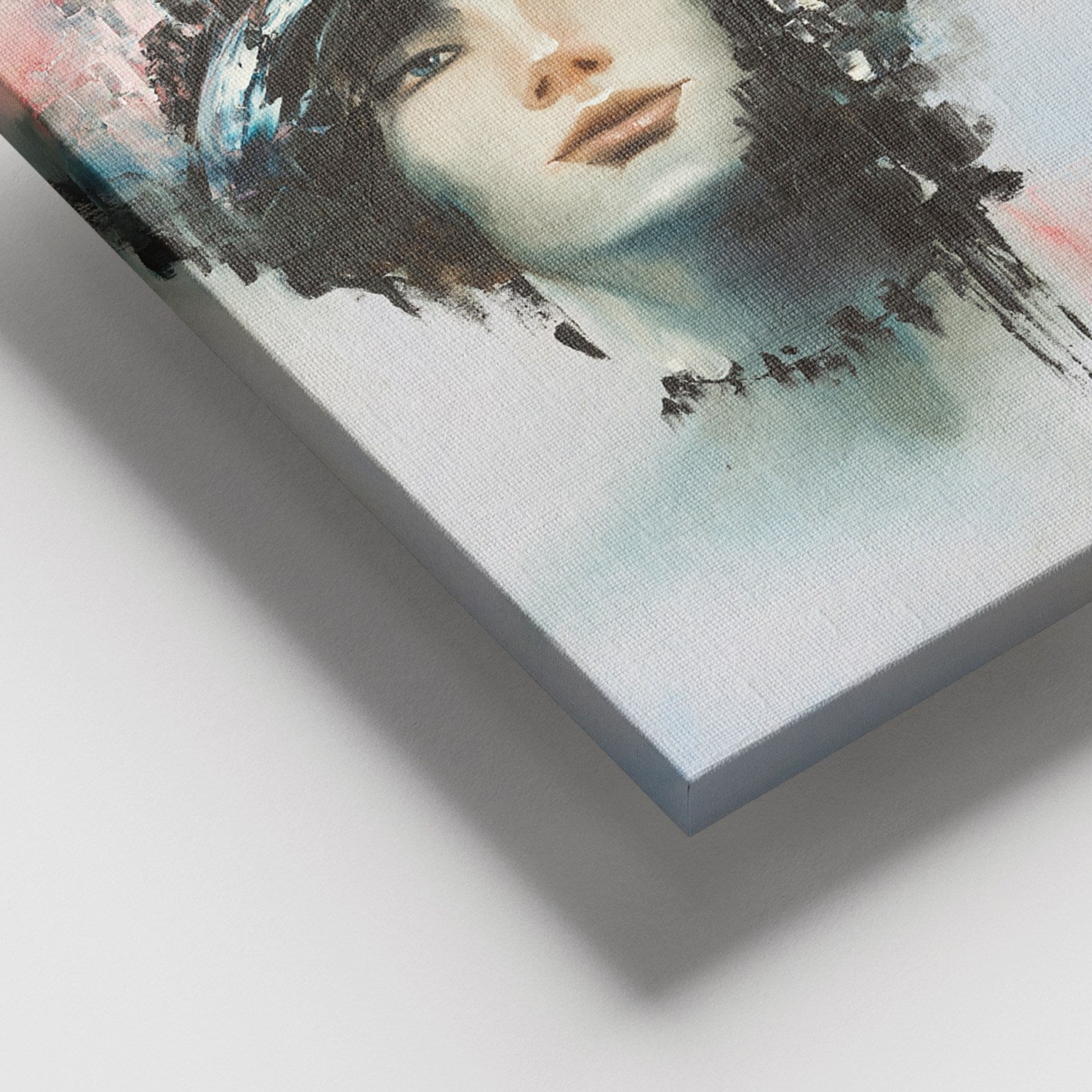 Tela Decorativa em Canvas 100% com Moldura de Madeira (3–4 cm) – Multicolor, 100 x 140 cm