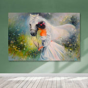 Tela Decorativa Multicolor em Canvas 100% 100x140 cm com Moldura em Madeira (3–4 cm)