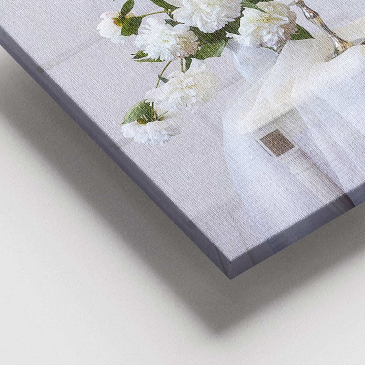 Quadro Decorativo em Tela Multicolor 100 x 140 cm com Moldura de Madeira (3–4 cm) – DEV02691100140