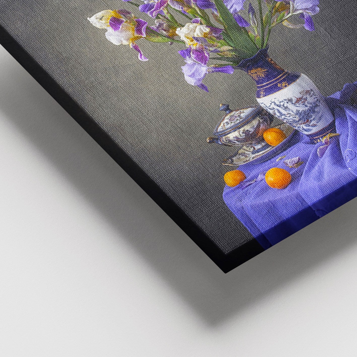 Quadro em Tela Decorativo Multicolor 100x140 cm – Canvas 100% com Moldura de Madeira