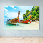 Quadro em Tela 100% Canvas Multicolor 100 x 140 cm com Moldura de Madeira (3–4 cm)