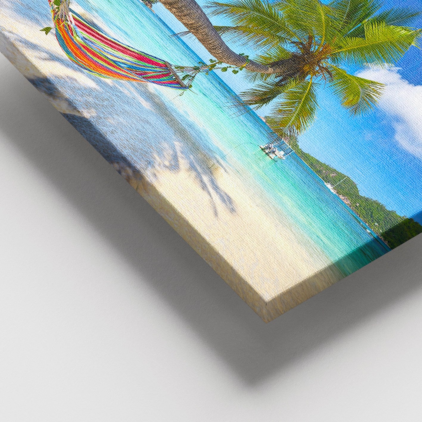 Tela Decorativa Multicolor 100x140 cm com Moldura de Madeira (100% Canvas, Espessura 3–4 cm) – 3,8 kg