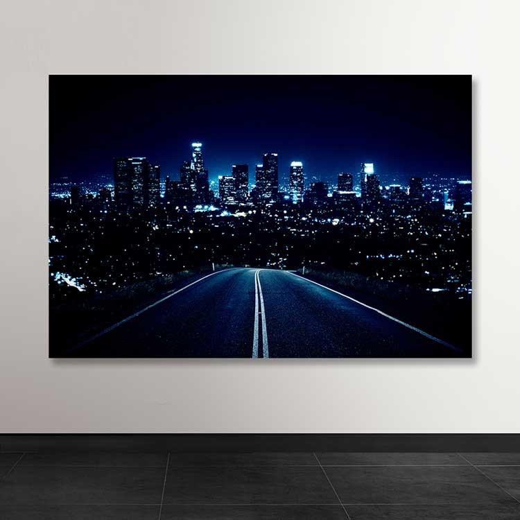 Quadro em Tela Decorativa Multicolor 100 x 140 cm | Canvas 100% | Moldura de Madeira 3–4 cm