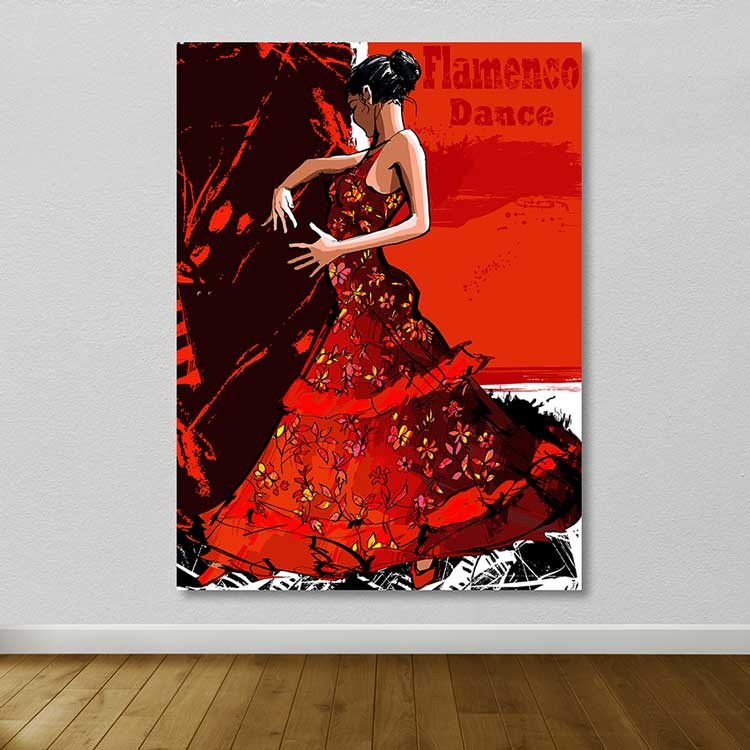 Quadro em Tela Decorativo Multicor 100x140 cm, 100% Tela, Moldura 100% Madeira (3–4 cm)