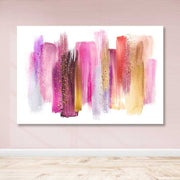 Quadro em Tela Decorativo Multicolor 100x140 cm com Moldura de Madeira (3–4 cm), 100% Tela