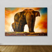 Quadro Decorativo em Tela 100% Canvas com Moldura de Madeira (3–4 cm), Multicolor, 100 x 140 cm