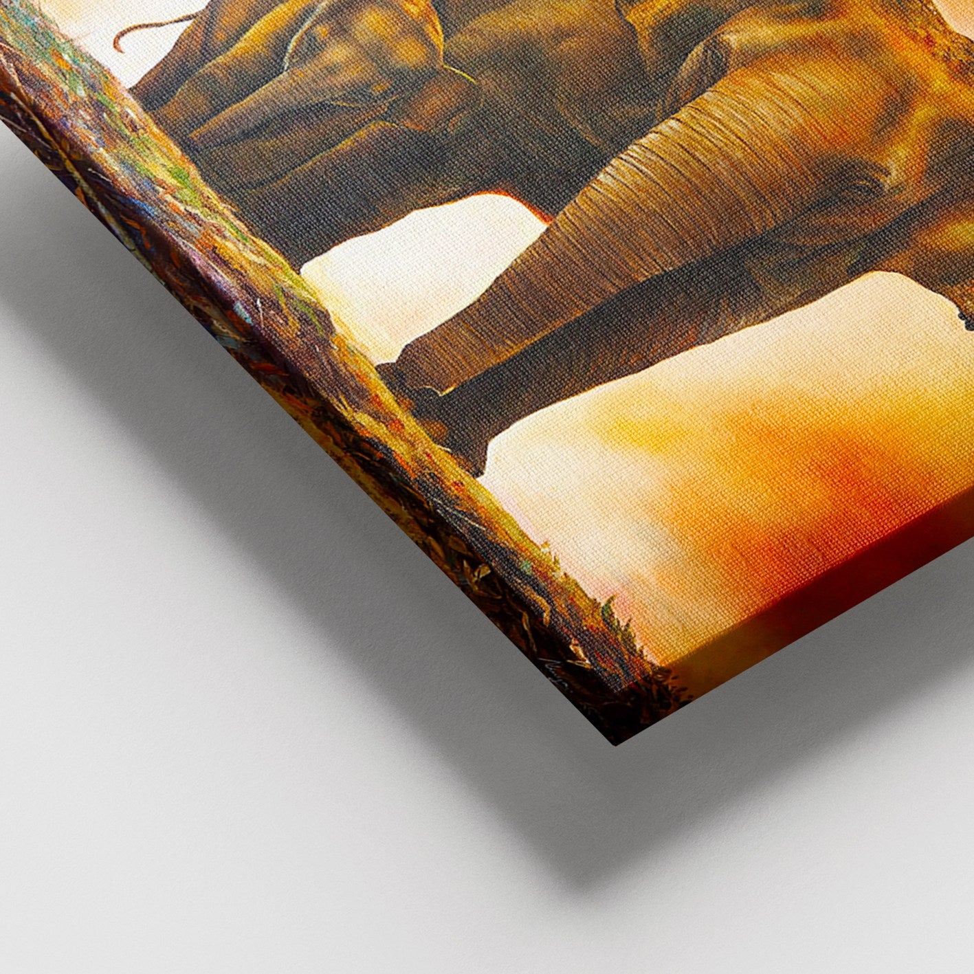 Quadro Decorativo em Tela 100% Canvas com Moldura de Madeira (3–4 cm), Multicolor, 100 x 140 cm