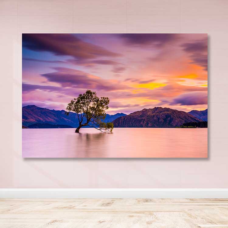 Quadro em Tela Decorativo Multicolor 100x140 cm, Tela 100%, Moldura 100% Madeira 3–4 cm – DEV02736100140 (205DNT1723)