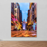 Quadro em Tela Multicolor com Moldura de Madeira 100x140 cm (100% Tela, Moldura 3–4 cm)