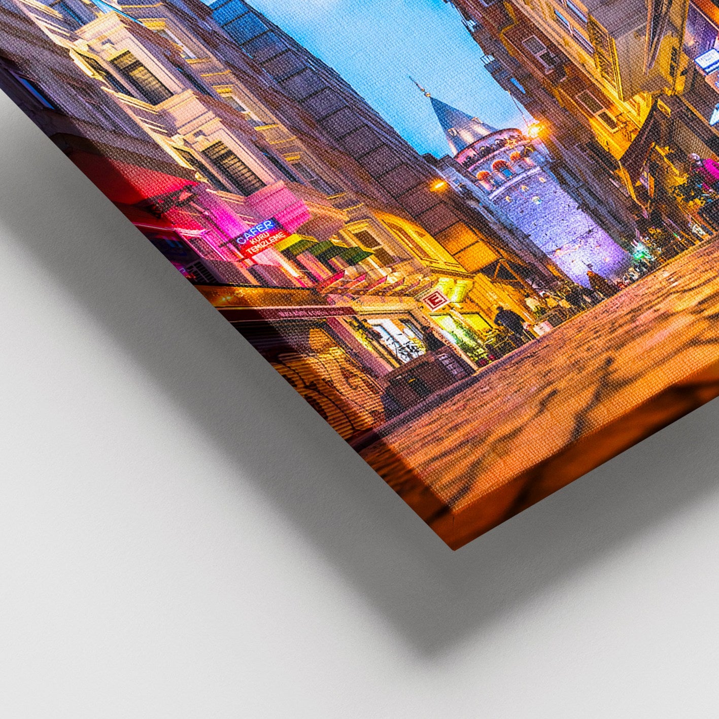 Quadro em Tela Multicolor com Moldura de Madeira 100x140 cm (100% Tela, Moldura 3–4 cm)