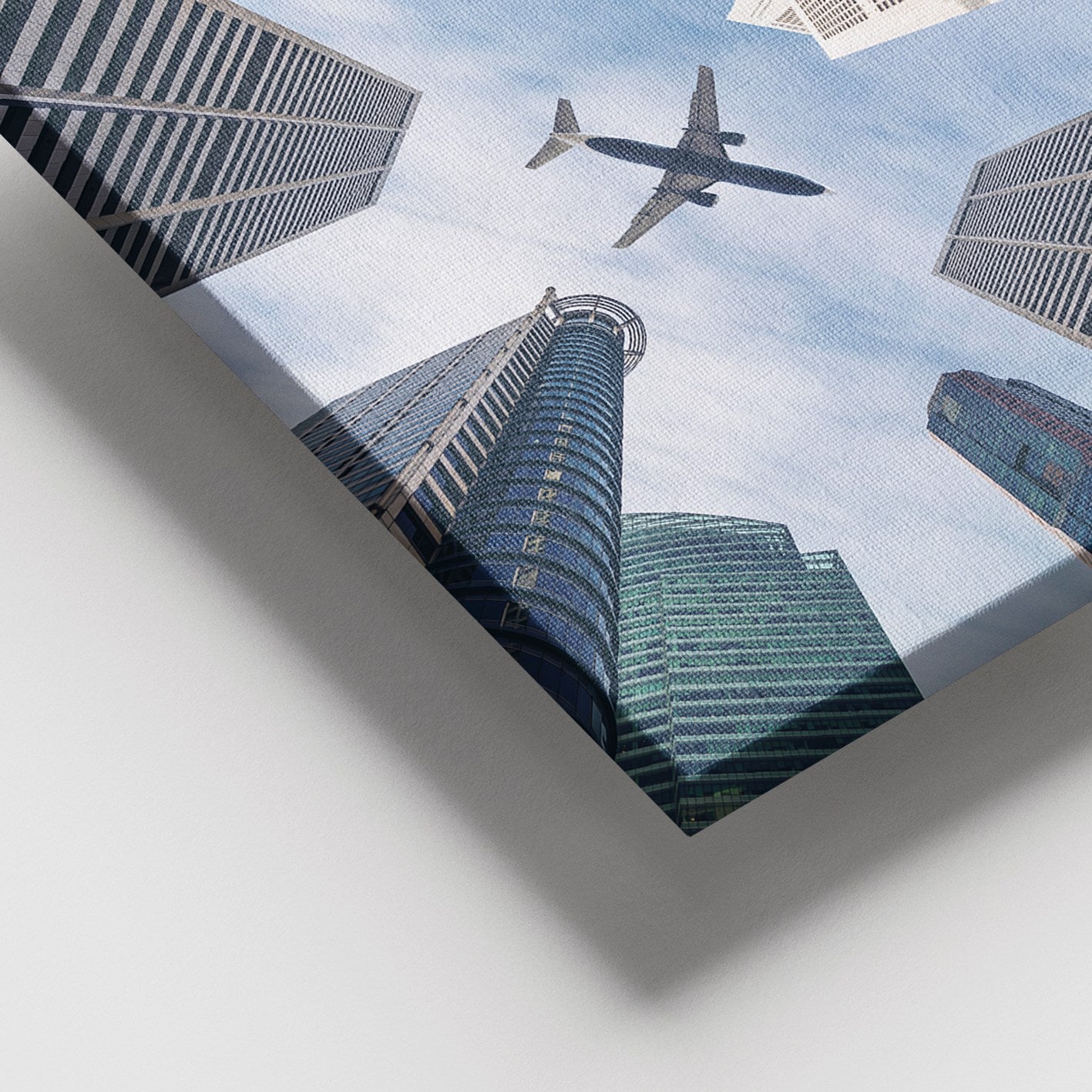 Quadro em Tela 100% Decorativo Multicolor 100x140 cm com Moldura de Madeira (3–4 cm) – DEV02739100140