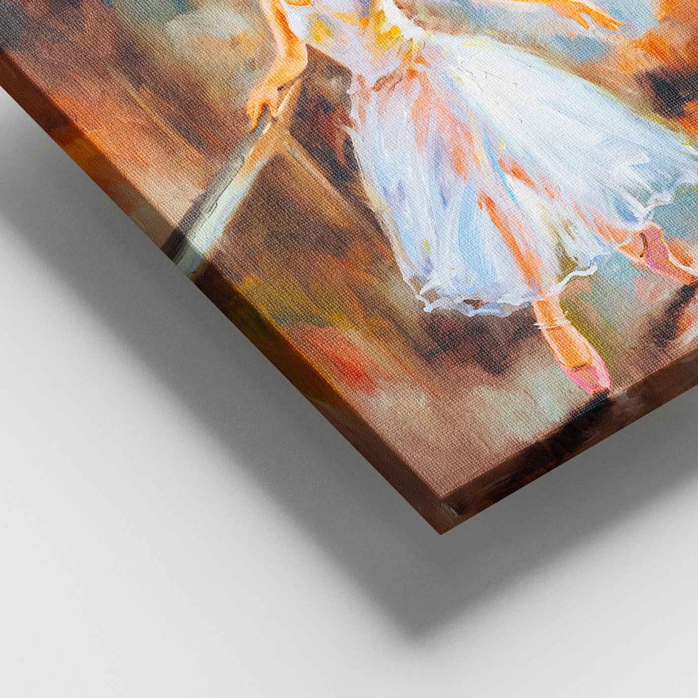 Quadro Decorativo em Tela Multicolor 100x140 cm — 100% Canvas com Moldura de Madeira (3–4 cm)