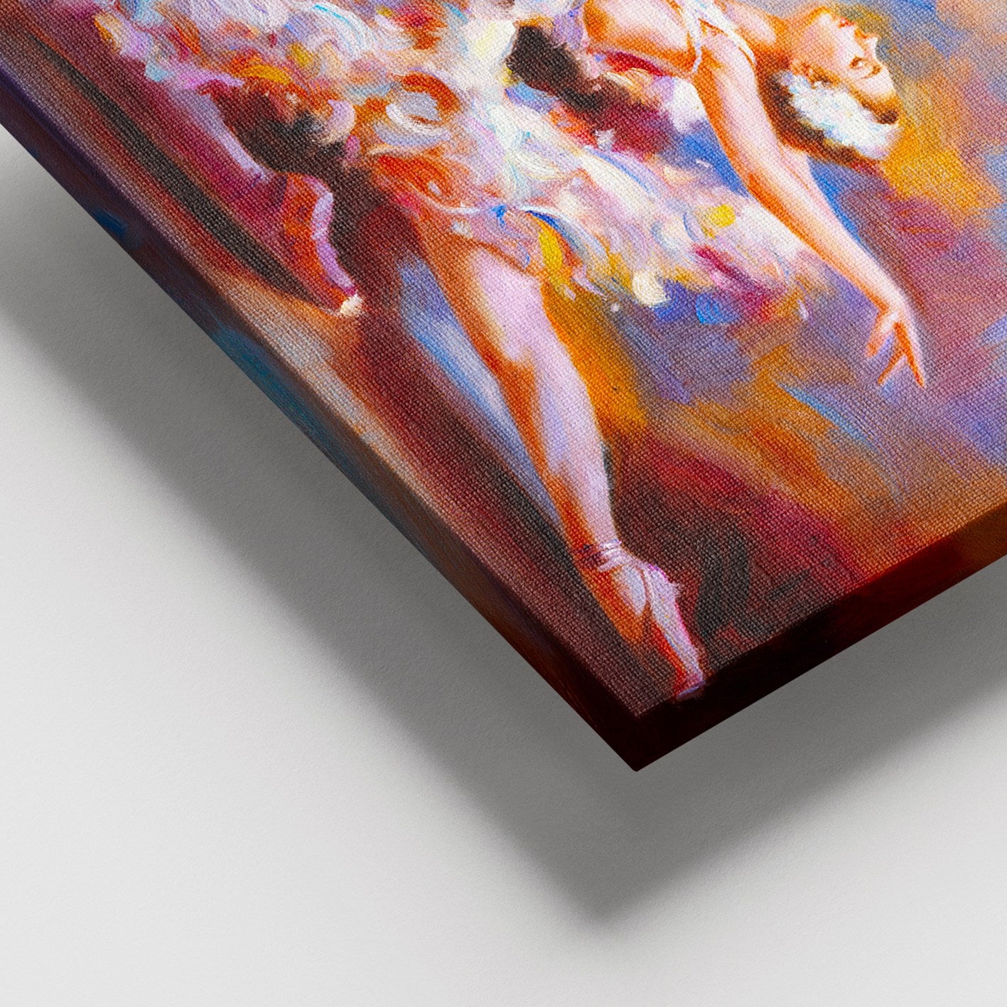 Quadro em Tela Canvas Decorativo Multicolor com Moldura de Madeira (3–4 cm) 100x140 cm