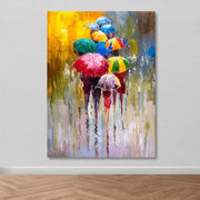 Tela Decorativa em Canvas 100% Multicolor com Moldura de Madeira 100% (3–4 cm) – 100 x 140 cm