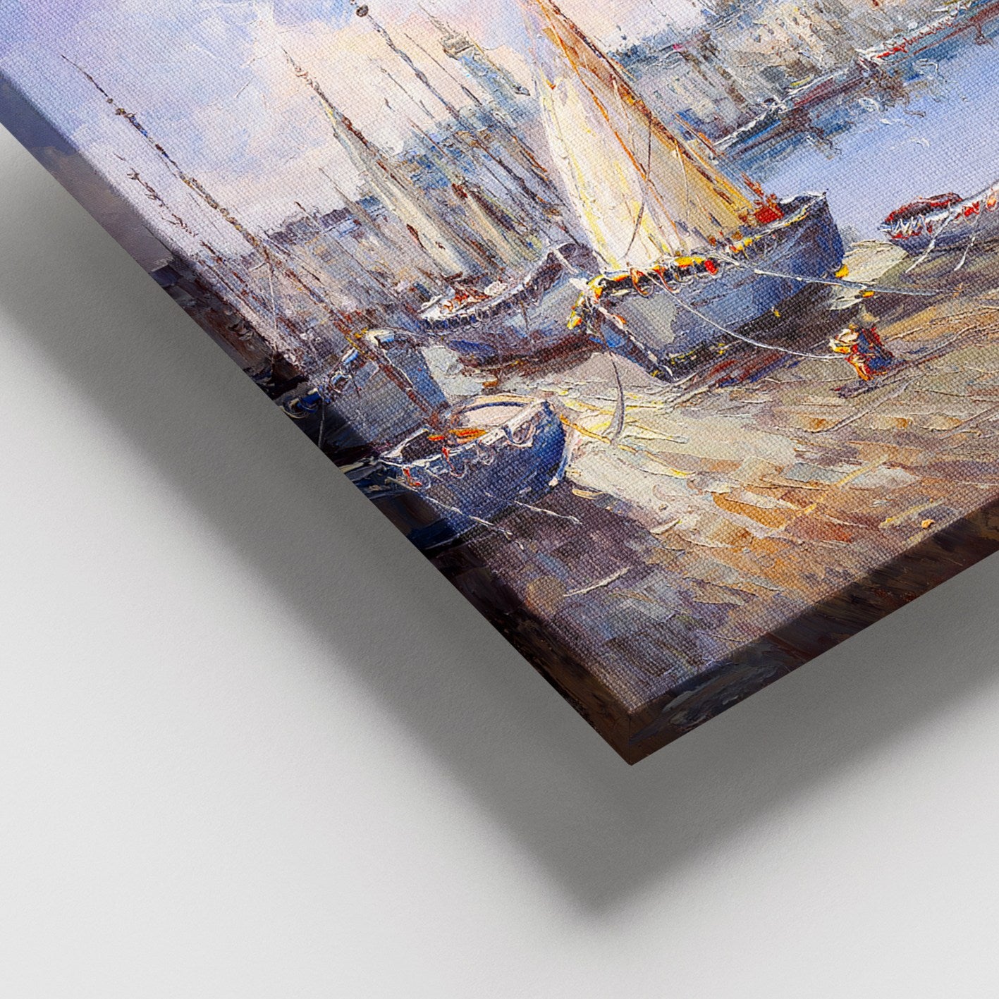 Quadro em Tela Decorativa Multicolor 100 x 140 cm – Canvas 100% com Moldura de Madeira (3-4 cm) DEV02752100140