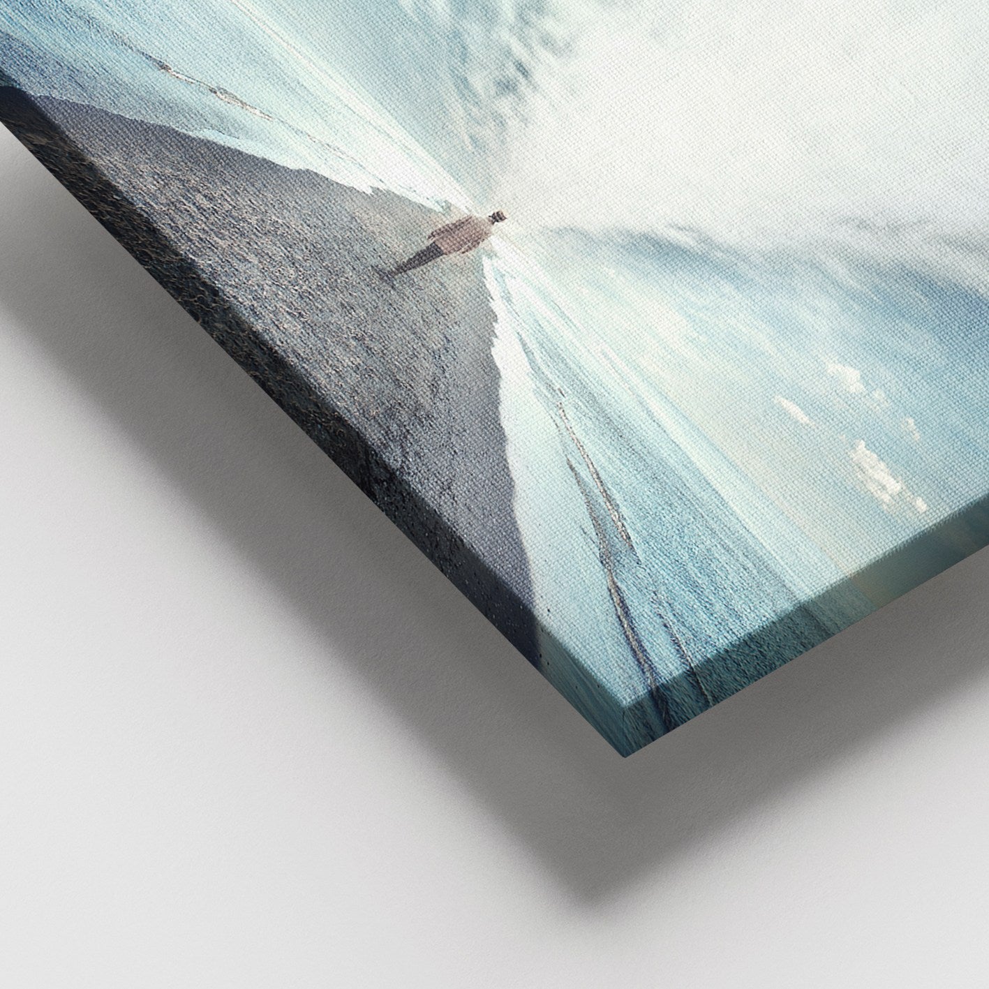 Quadro em Tela Decorativa Multicolor 100x140 cm – Canvas 100% com Moldura de Madeira 3-4 cm