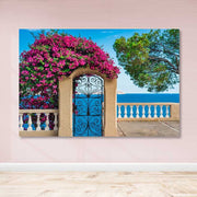 Tela Decorativa Multicolor 100x140 cm – 100% Lona com Moldura de Madeira (3–4 cm)