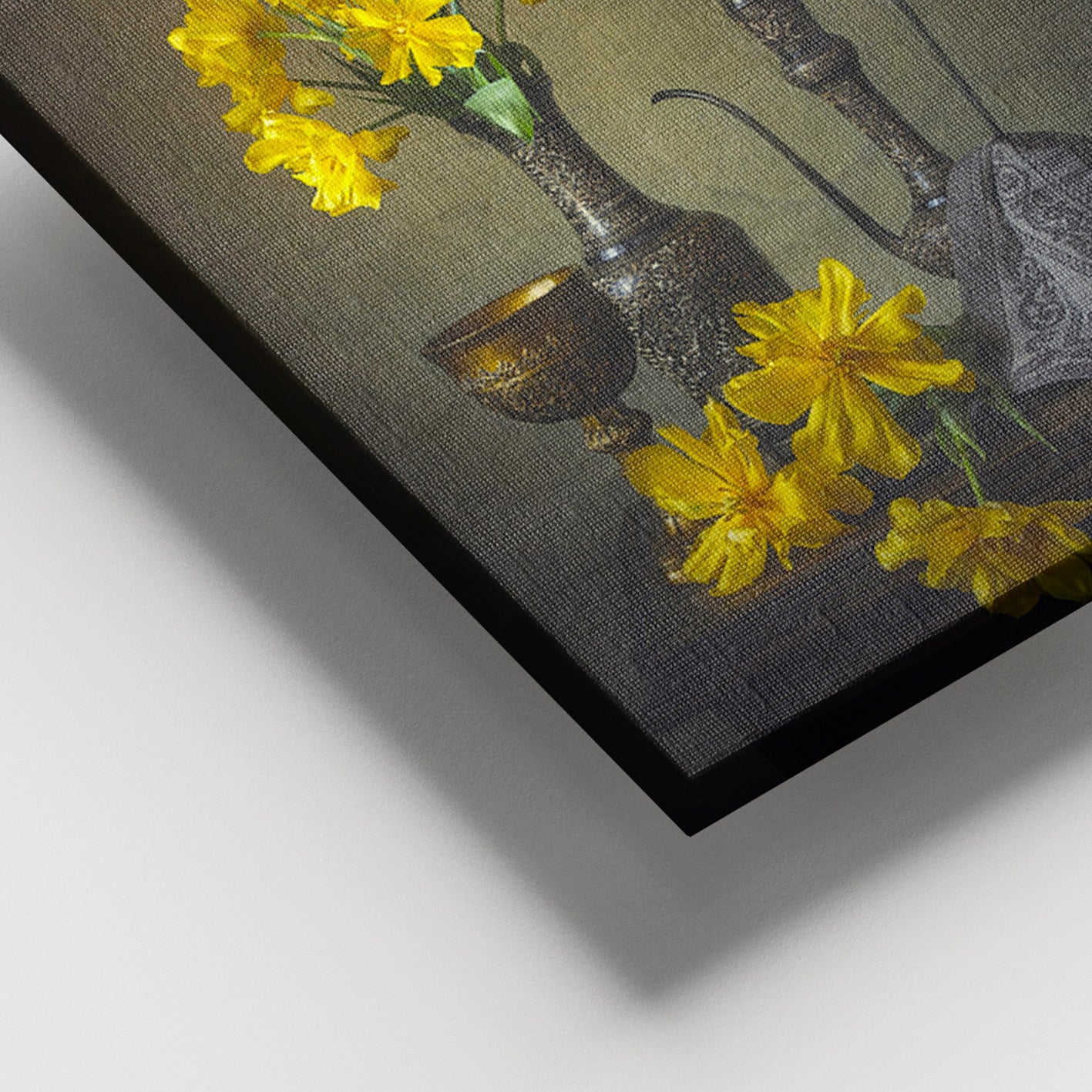 Tela Decorativa em Canvas Multicolor com Moldura de Madeira (3–4 cm) 100x140 cm