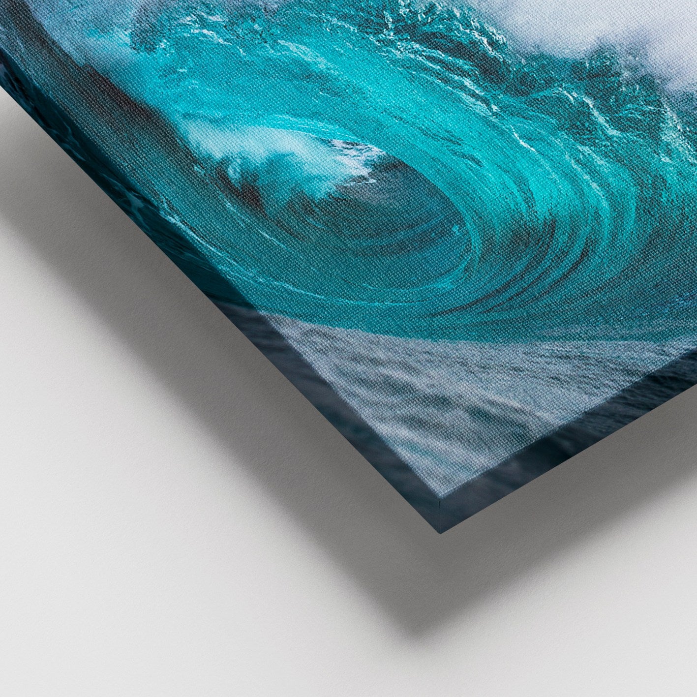 Quadro em Tela Decorativa Multicolor 100x140 cm com Moldura de Madeira 3–4 cm (100% Tela)