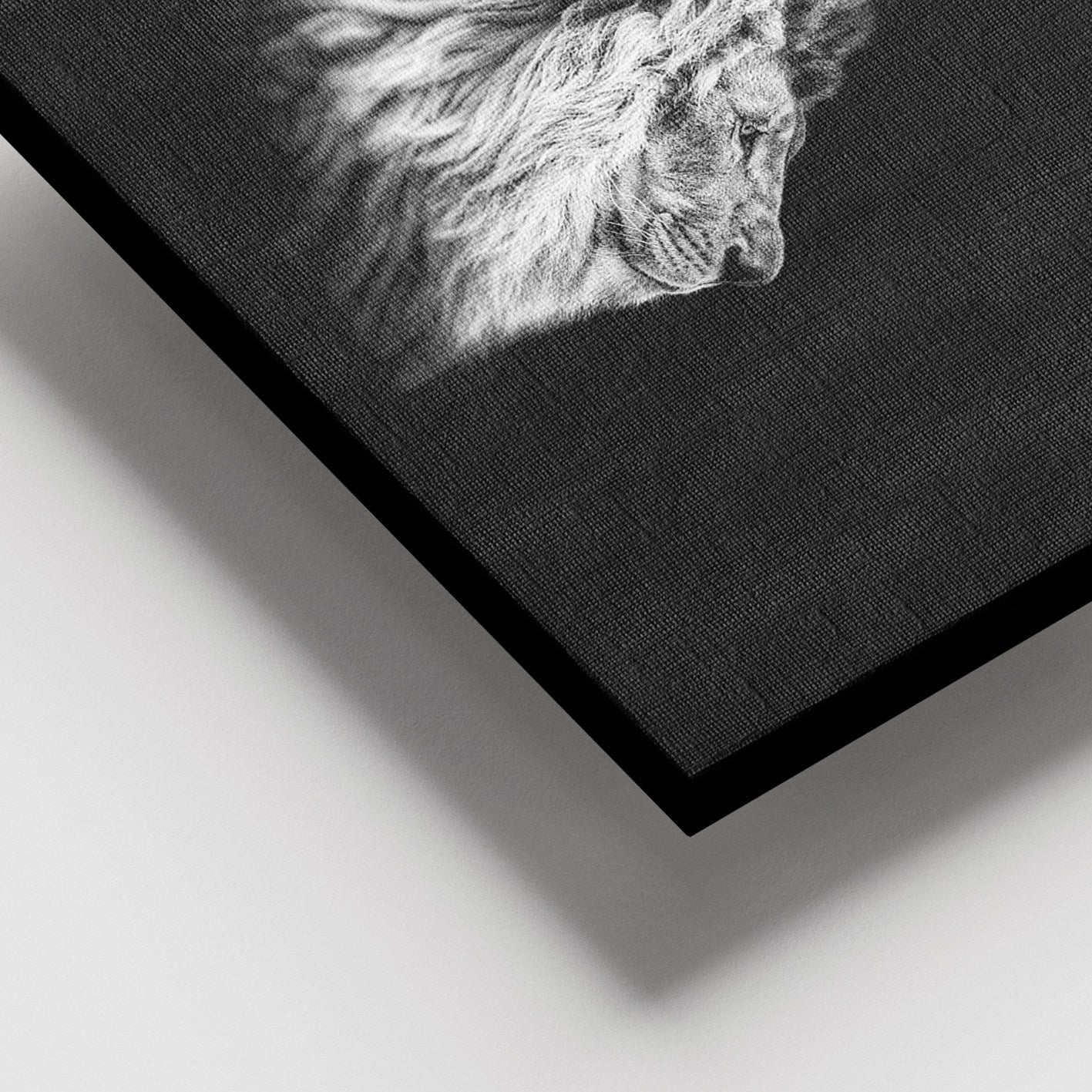 Quadro em Tela Decorativo Multicolor 100x140 cm com Moldura de Madeira (3–4 cm)