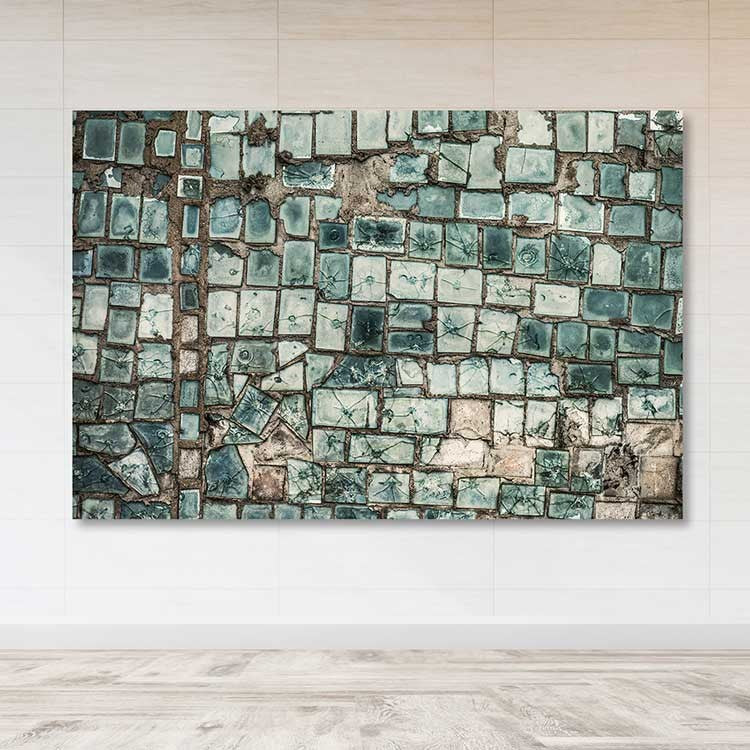 Tela Decorativa em Canvas 100x140 cm com Moldura de Madeira (3–4 cm) – Multicolor