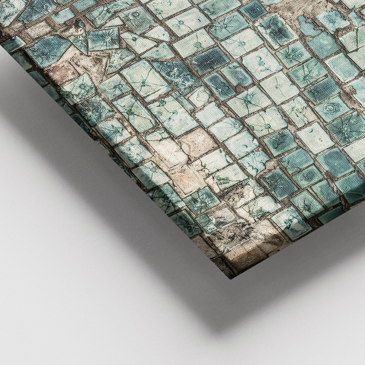 Tela Decorativa em Canvas 100x140 cm com Moldura de Madeira (3–4 cm) – Multicolor