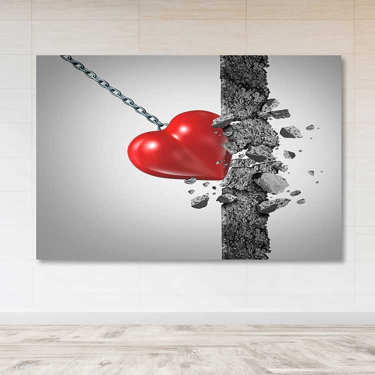 Quadro em Tela Decorativo Multicolor 100x140 cm – 100% Canvas com Moldura de Madeira (3–4 cm)